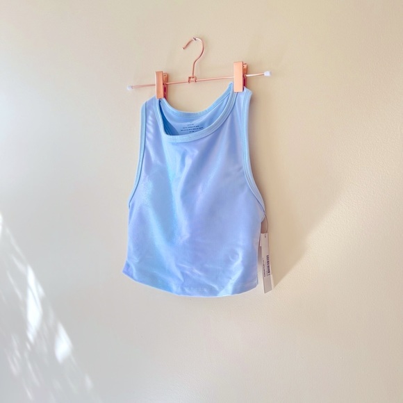 Blue Iridescent Padded Razer Back Padded Sports Bra by Aqua Size XS NWT - Picture 7 of 7